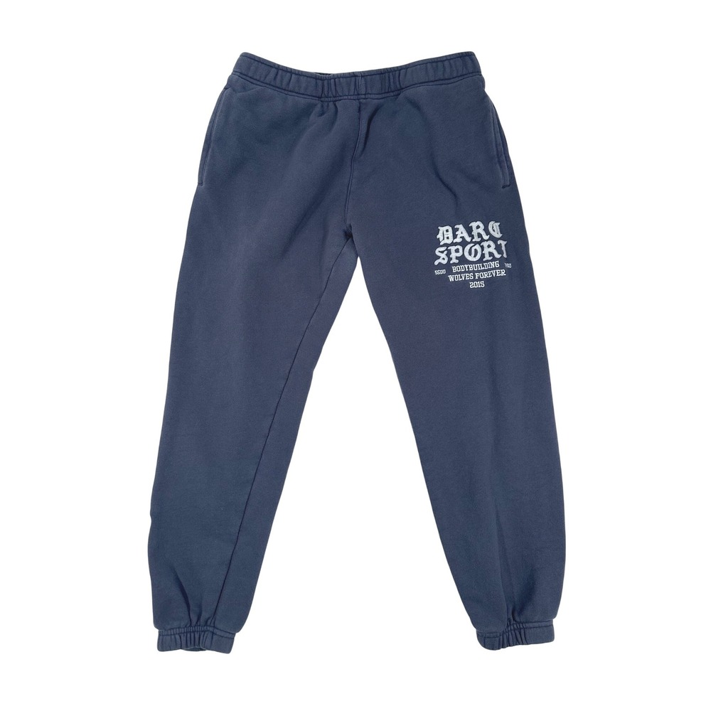 Darc Sport SHE Wolves Forever Bodybuilding Sweatpants Blue Gray Size‎ Medium